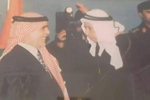 الشيخ الحاج ذياب المشوط الربيع من شيوخ عشيرة الربيع في ديرعلا ١٩١٨-١٩٩٩